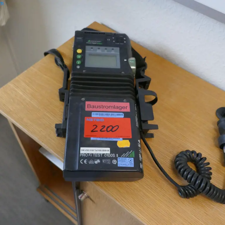 Prüfgerät DIN VDE0100 Gossen Metrawatt Profitest 0100S II
