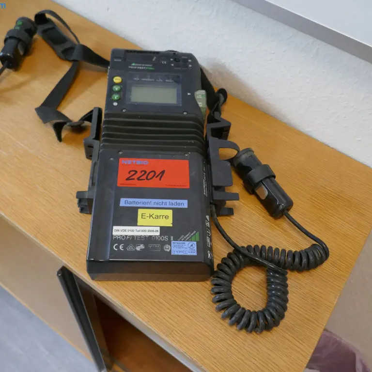 Prüfgerät DIN VDE0100 Gossen Metrawatt Profitest 0100S II