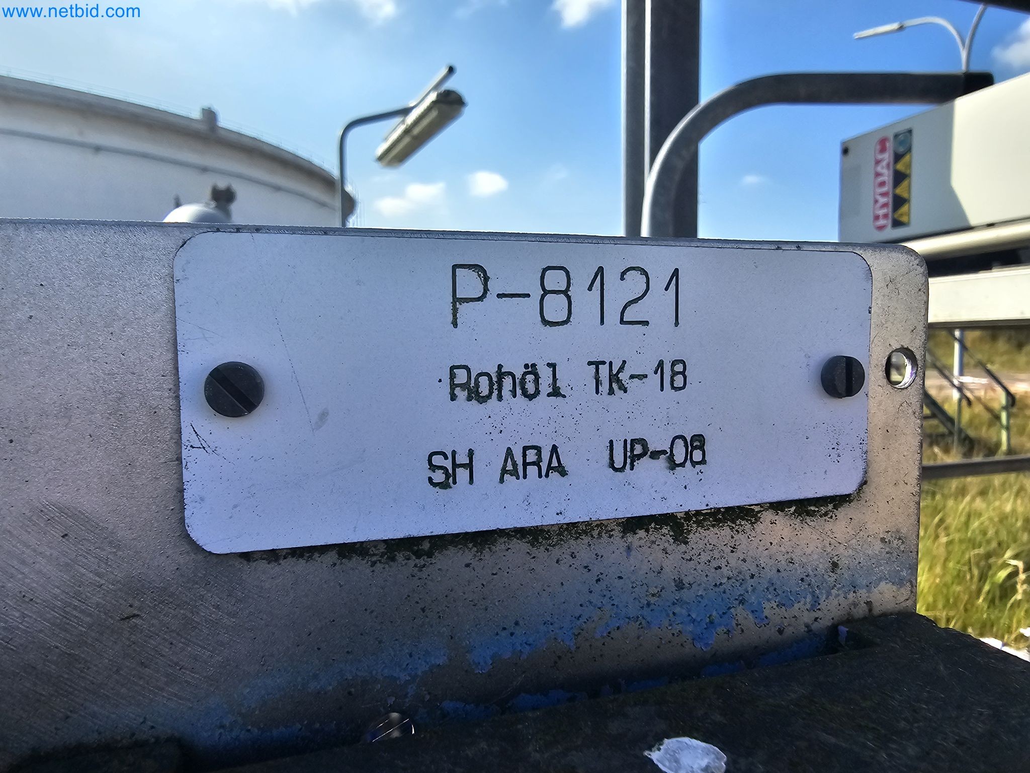 Magazinbestände, Rohöl-/Gas-Öl-/Einsatzpumpen sowie Betriebsausstattung einer Raffinerie-4