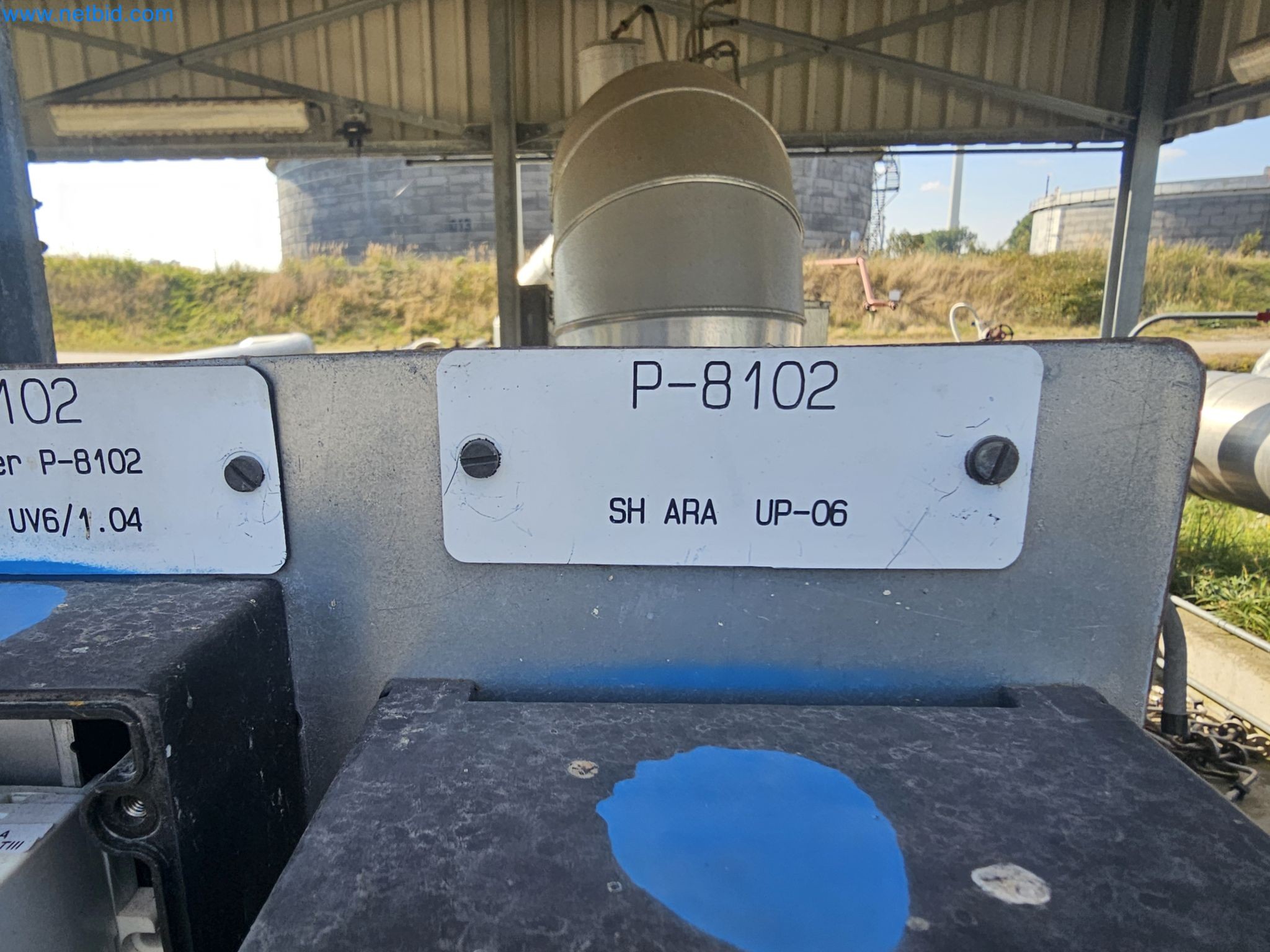 Magazinbestände, Rohöl-/Gas-Öl-/Einsatzpumpen sowie Betriebsausstattung einer Raffinerie-4