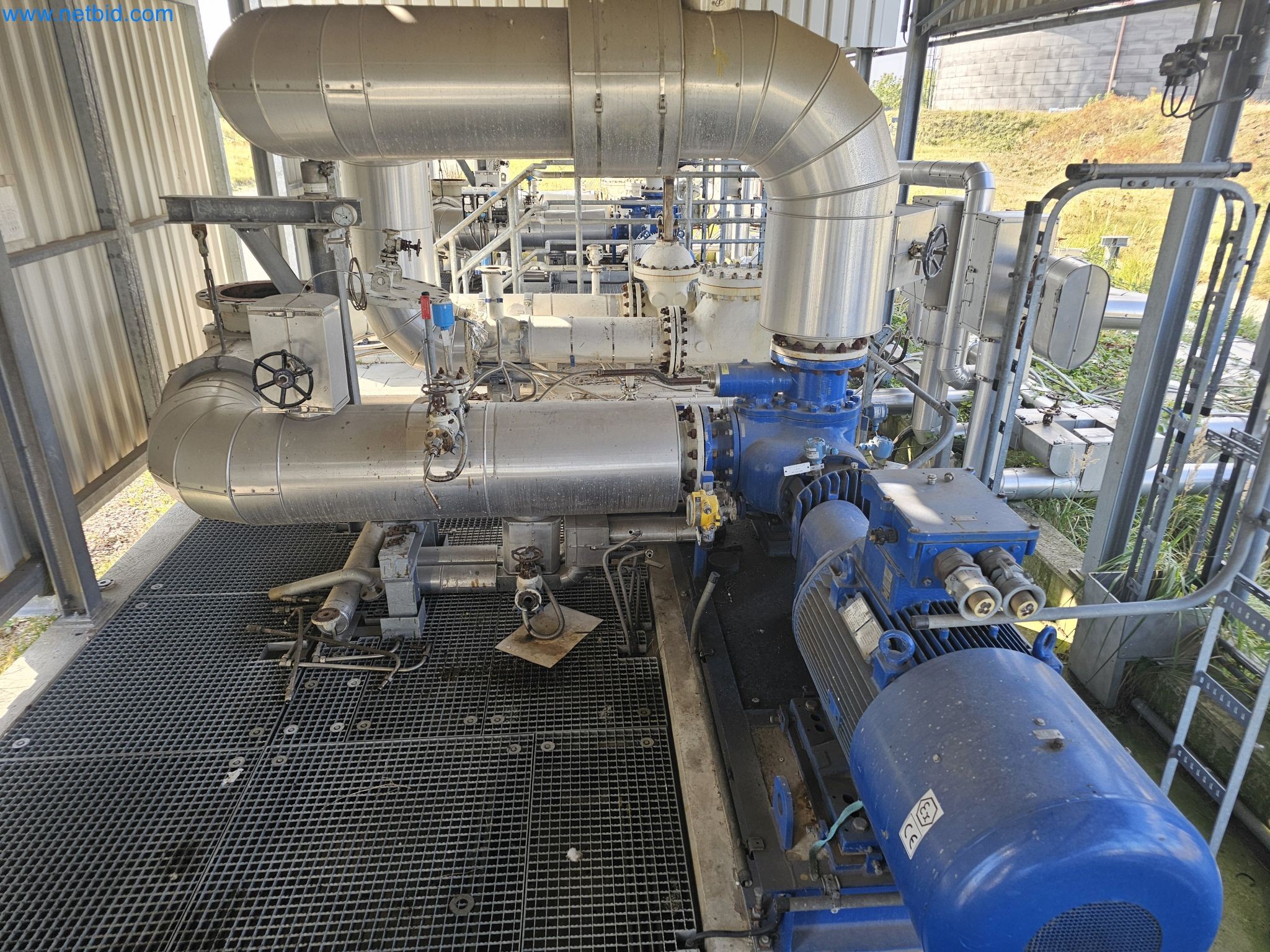 Revista de stocks, bombas de petróleo bruto/gás/óleo e equipamento operacional de uma refinaria-7