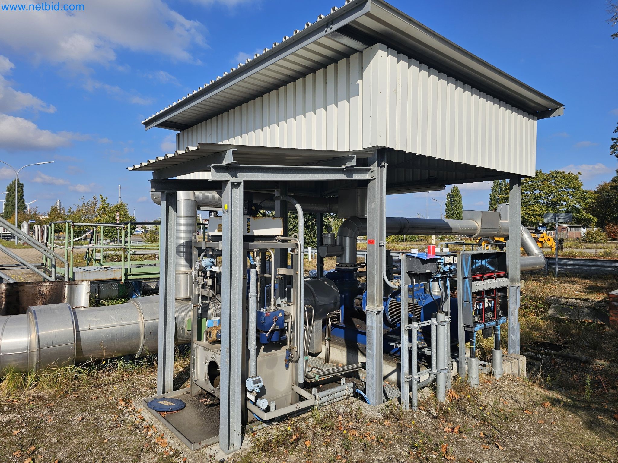 Revista de stocks, bombas de petróleo bruto/gás/óleo e equipamento operacional de uma refinaria-4