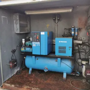 Centrum sprężonego powietrza SD 10/350 Maksymalne ciśnienie 8 barów Boge Kompressoren SD 10/350