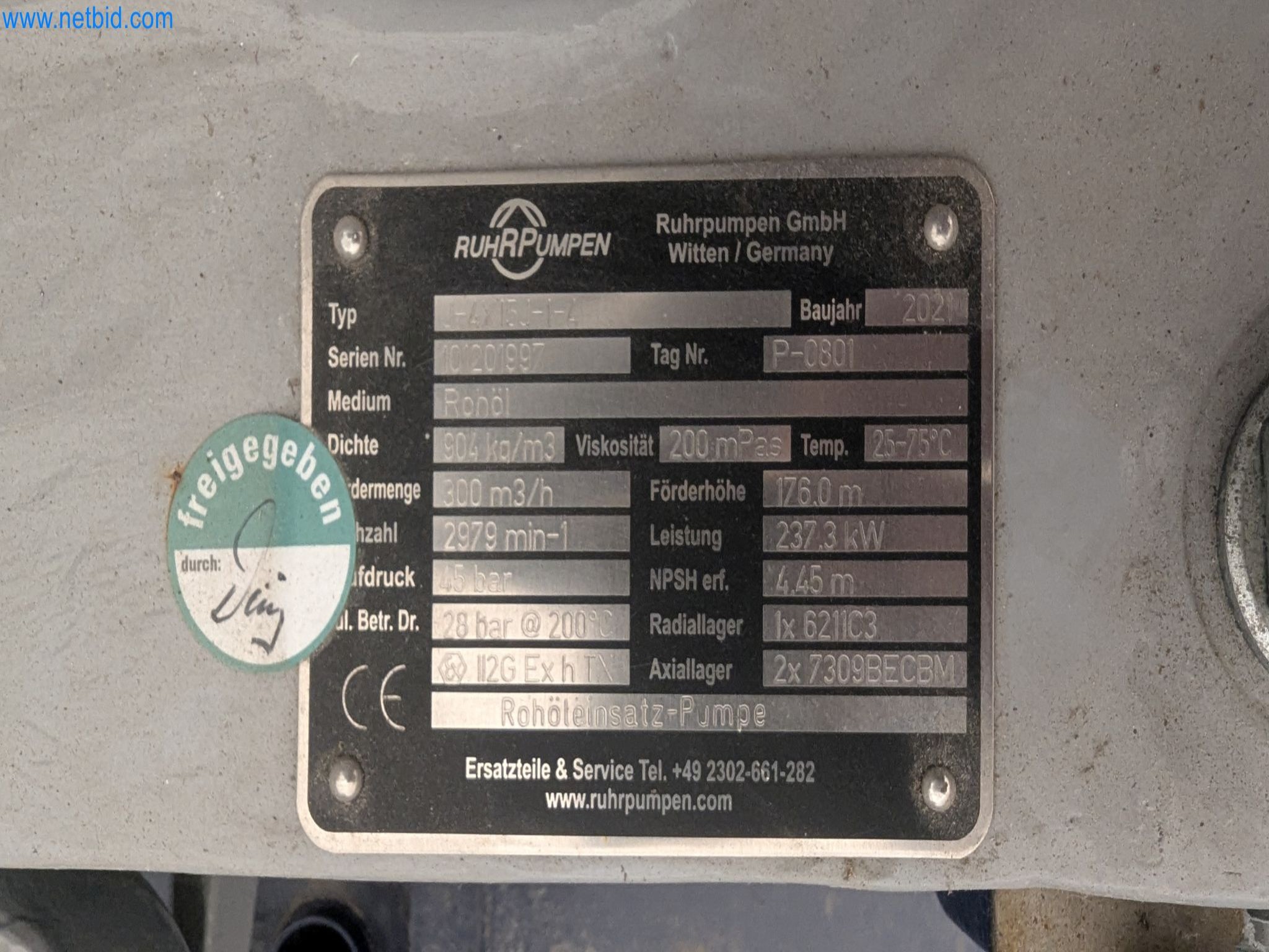 Revista de stocks, bombas de petróleo bruto/gás/óleo e equipamento operacional de uma refinaria-5