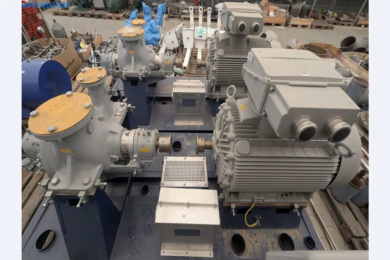 Revista de stocks, bombas de petróleo bruto/gás/óleo e equipamento operacional de uma refinaria-4