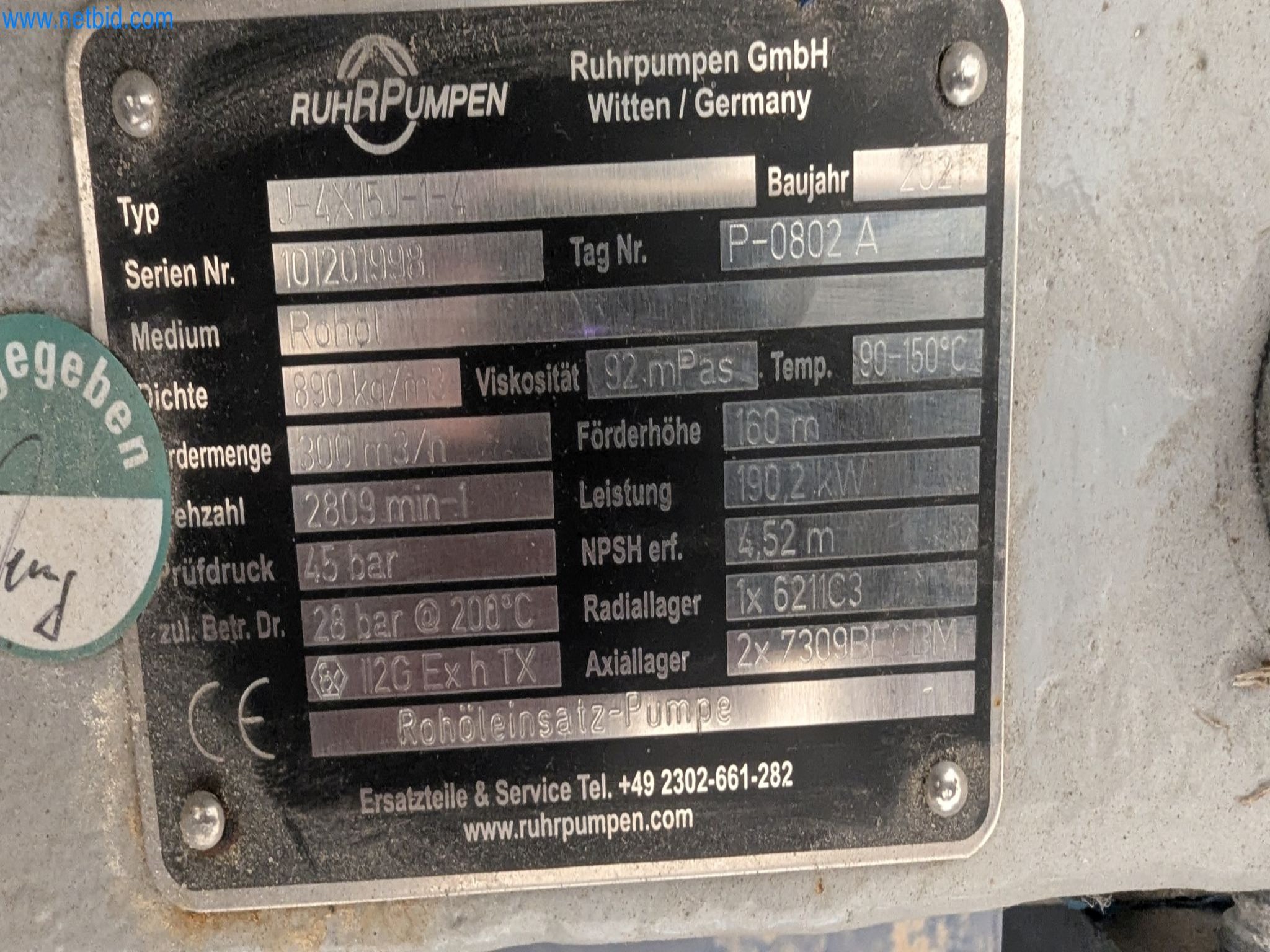 Revista de stocks, bombas de petróleo bruto/gás/óleo e equipamento operacional de uma refinaria-5