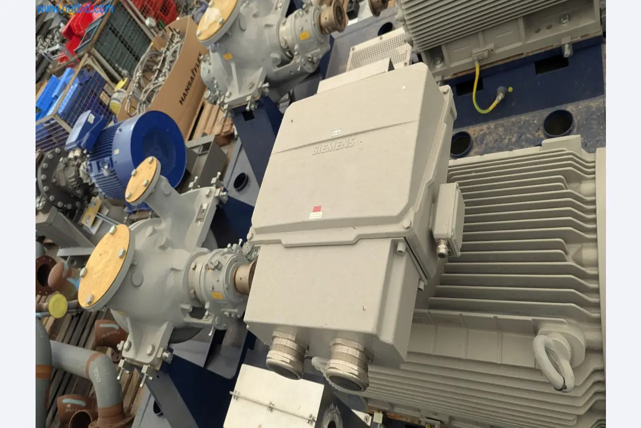 Revista de stocks, bombas de petróleo bruto/gás/óleo e equipamento operacional de uma refinaria-7