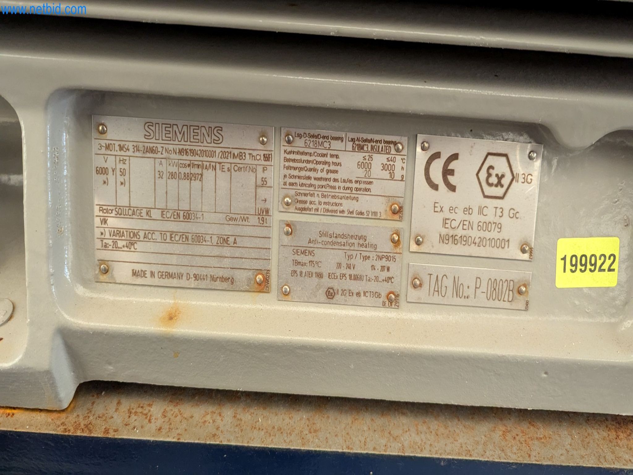 Revista de stocks, bombas de petróleo bruto/gás/óleo e equipamento operacional de uma refinaria-6