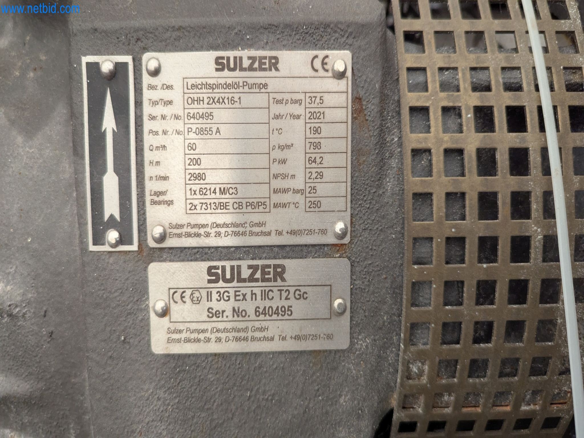 Revista de stocks, bombas de petróleo bruto/gás/óleo e equipamento operacional de uma refinaria-4