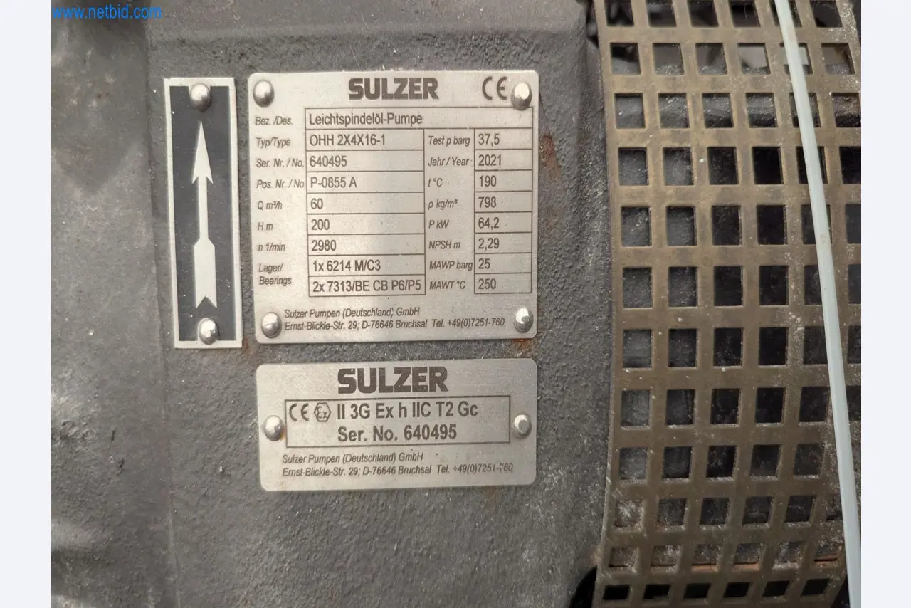 Revista de stocks, bombas de petróleo bruto/gás/óleo e equipamento operacional de uma refinaria-4