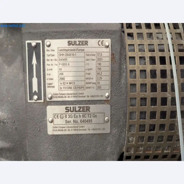 Revista de stocks, bombas de petróleo bruto/gás/óleo e equipamento operacional de uma refinaria-4