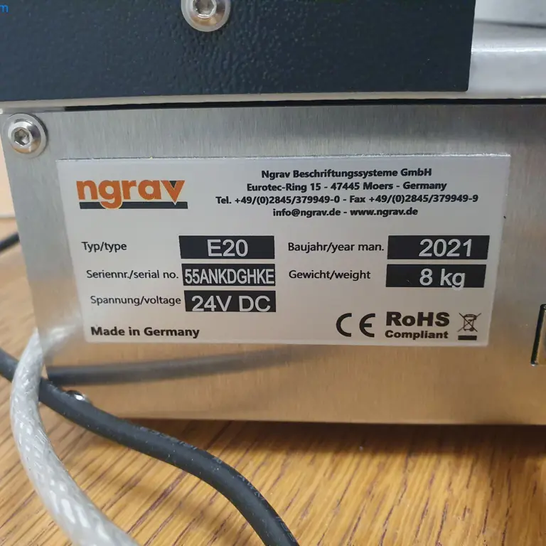 Graviermaschine Ngrav E20