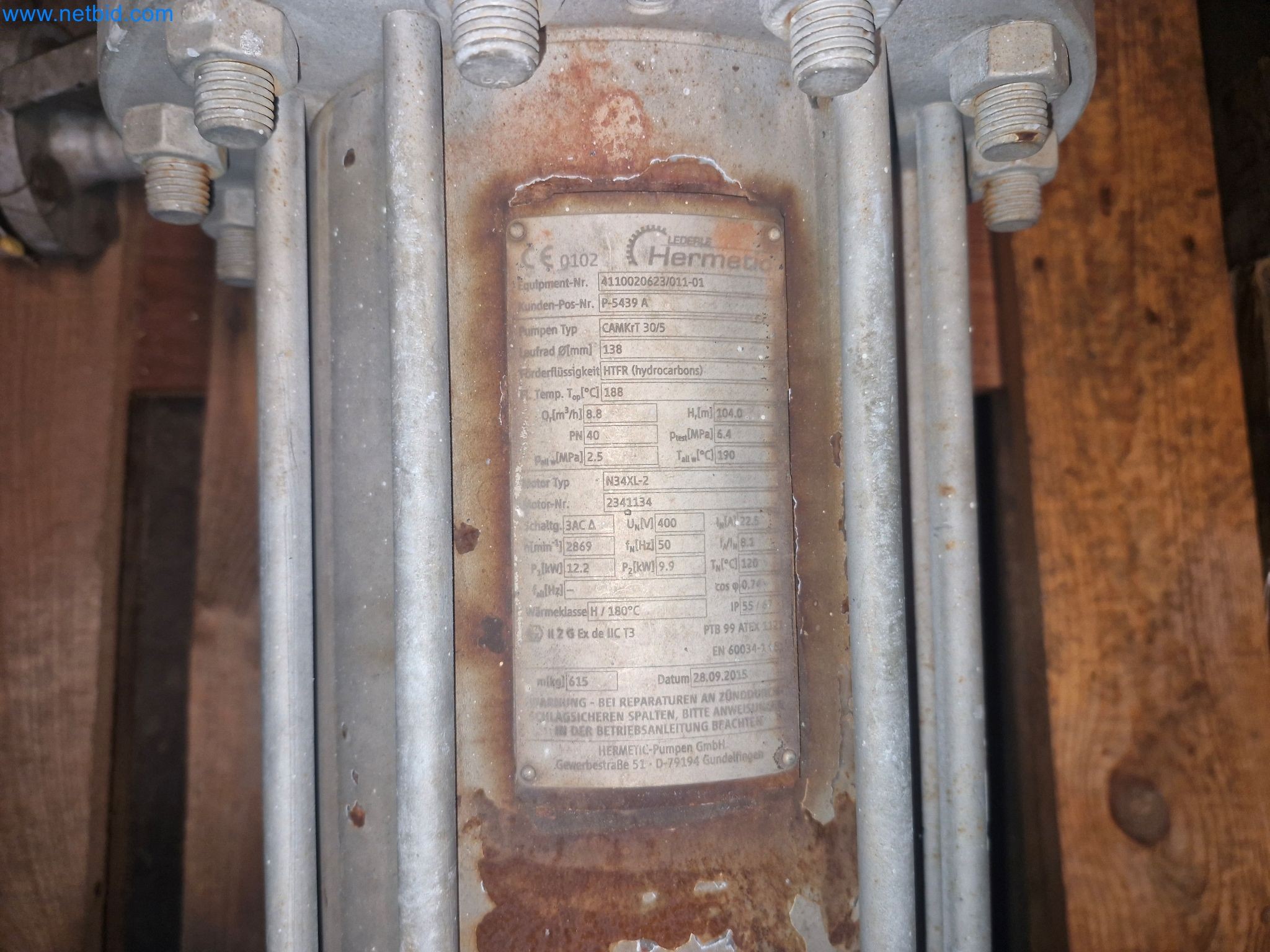 Zaloge, črpalke za surovo nafto/plin/nafto in obratovalna oprema rafinerije-4