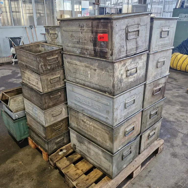 Posten Metallkisten, Schäferkästen Schäfer