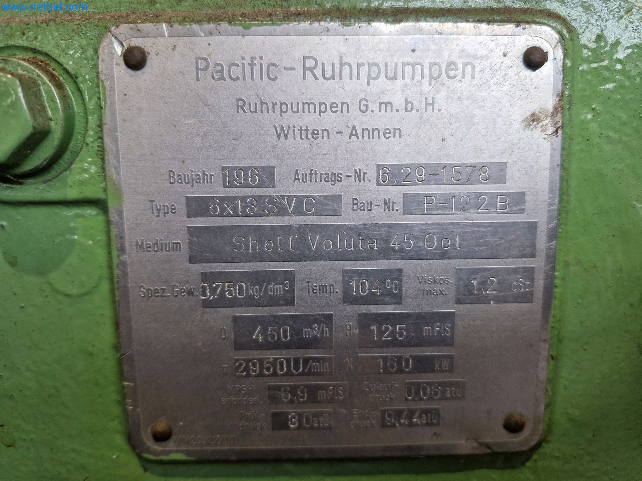 Magazinbestände, Rohöl-/Gas-Öl-/Einsatzpumpen sowie Betriebsausstattung einer Raffinerie-3