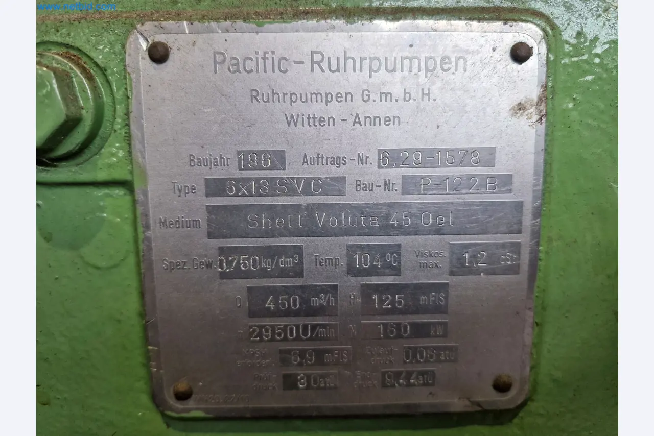 Magazinbestände, Rohöl-/Gas-Öl-/Einsatzpumpen sowie Betriebsausstattung einer Raffinerie-3