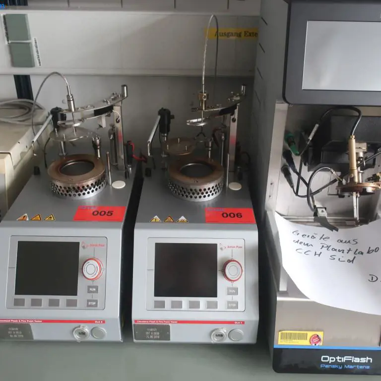 Cleveland flame and fire point tester Anton Paar CLA 5