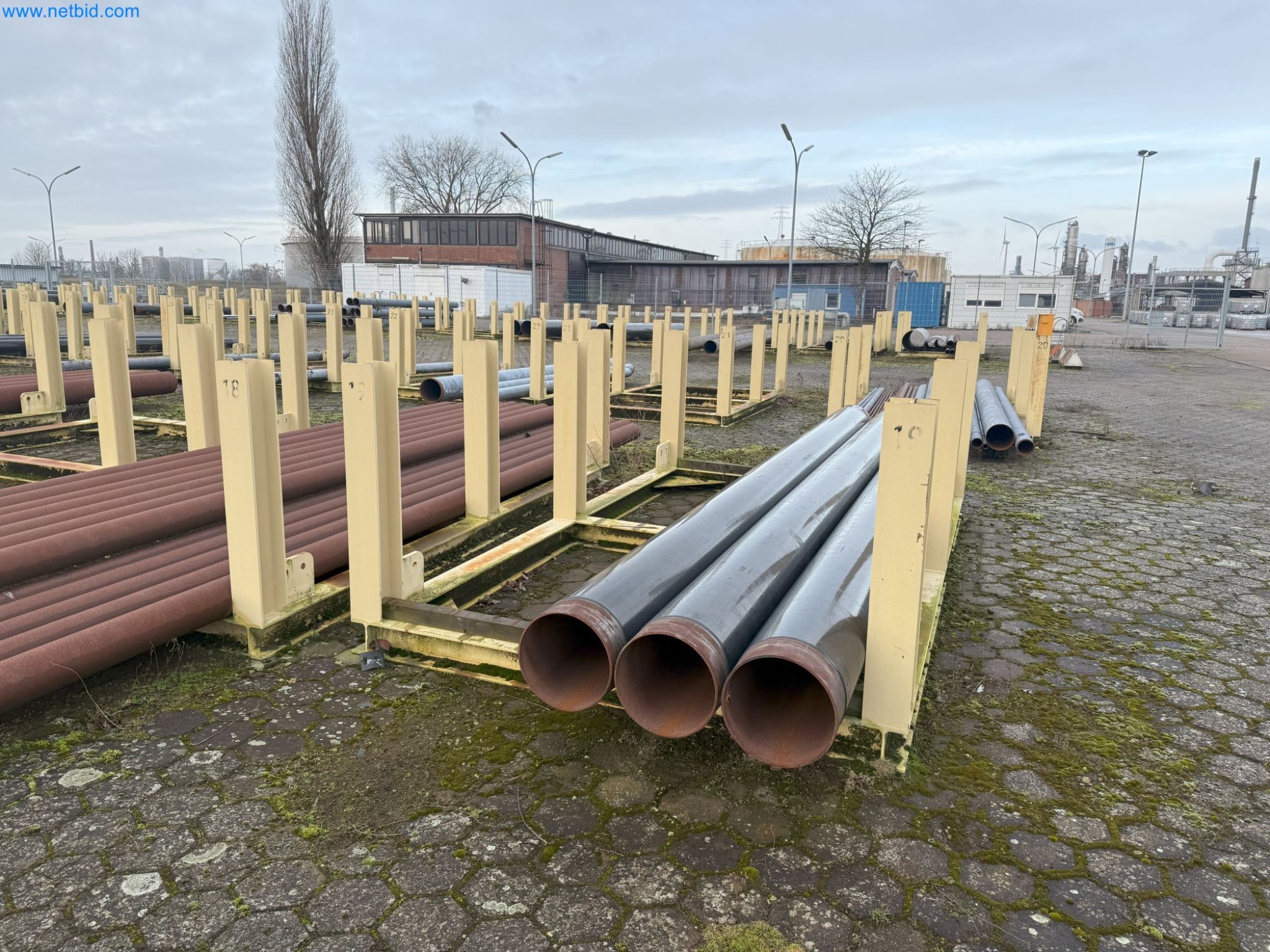 Plants for the production and storage of mineral oil products as well as input and finished products for the production of lubricants-25