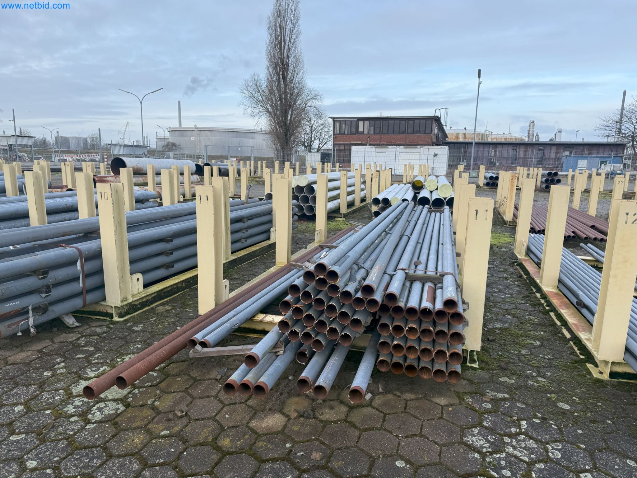 Plants for the production and storage of mineral oil products as well as input and finished products for the production of lubricants-33