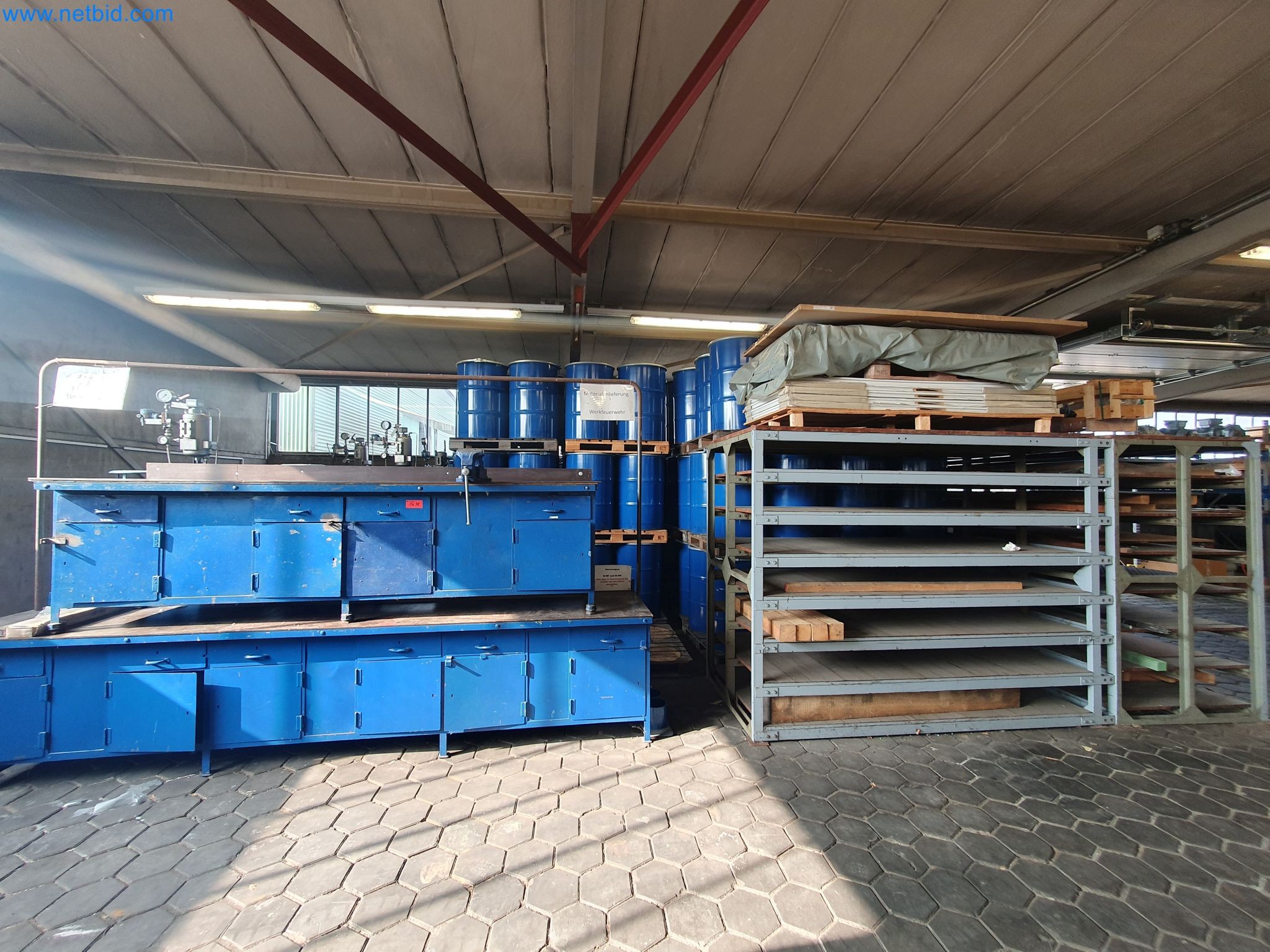 Magazine stocks, crude oil/gas/oil pumps and operating equipment of a refinery-9