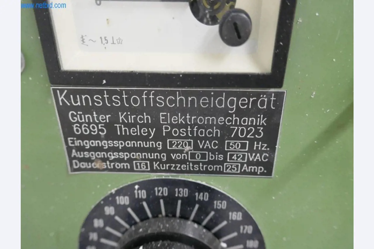 BGA, Maschinen, Warenvorräte und Büroinventar aus dem Bereich Modellbau-2