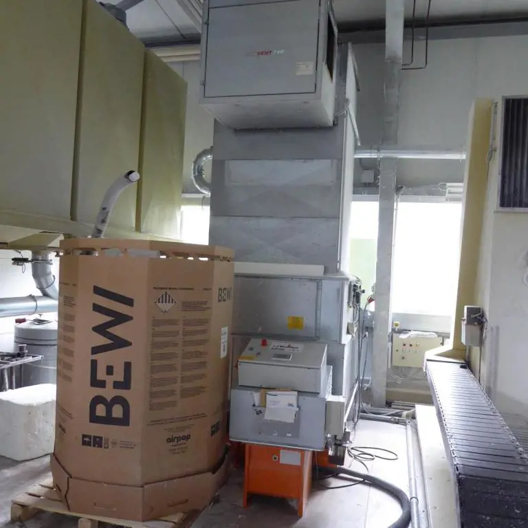 Styrofoam briquetting plant Schuko CT 800-20