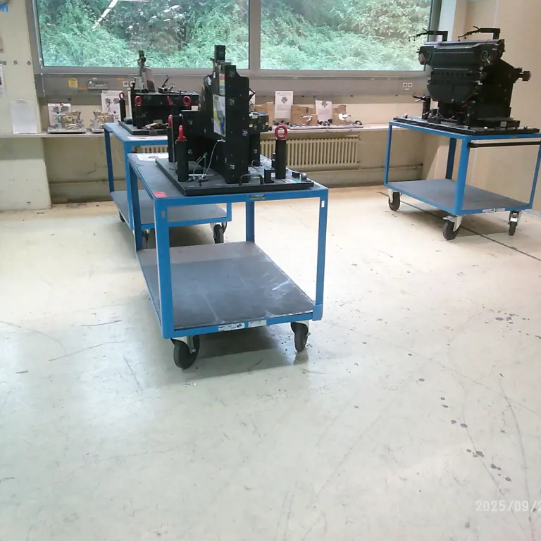 1 Posten Materialtransport-Ablagewagen