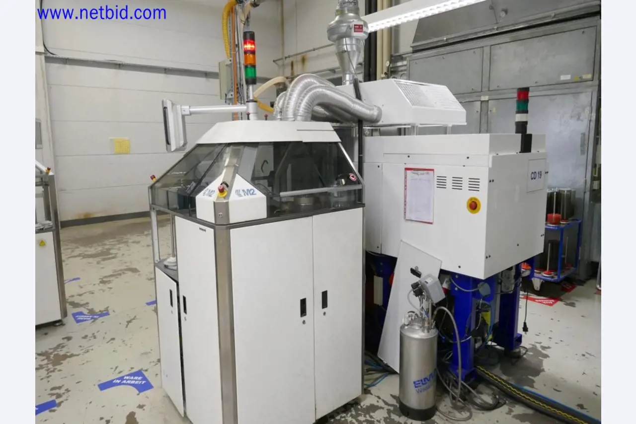 Maintained machines from the semiconductor industry, semiconductor production, CD production, DVD production-6