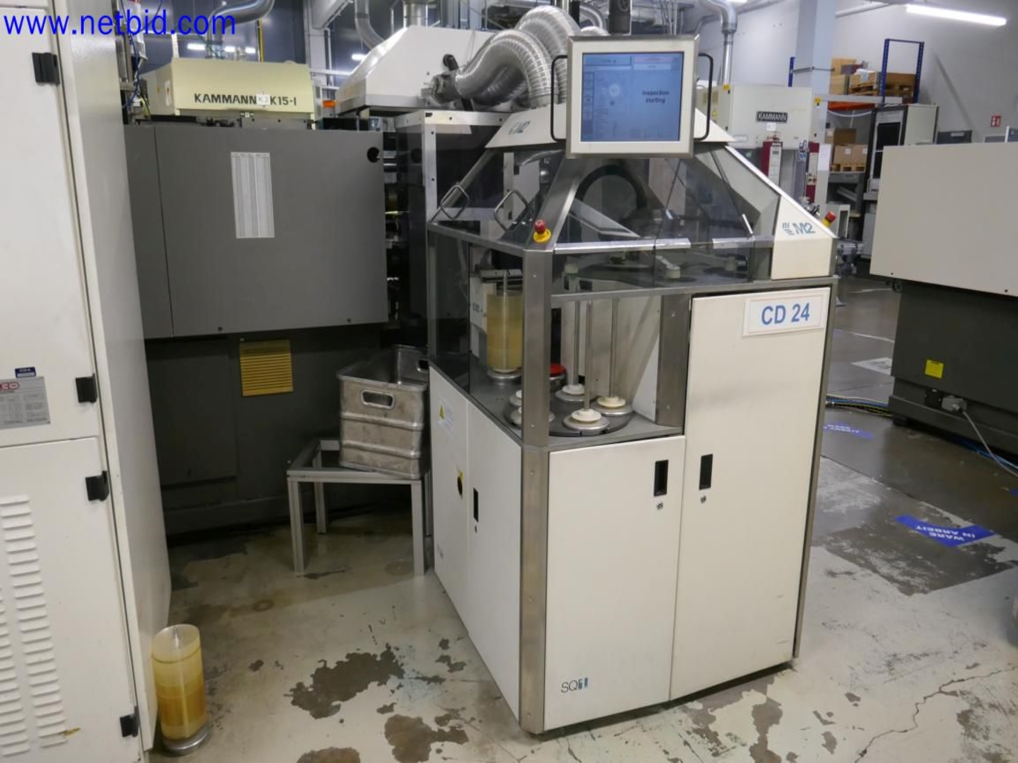 Maintained machines from the semiconductor industry, semiconductor production, CD production, DVD production-7