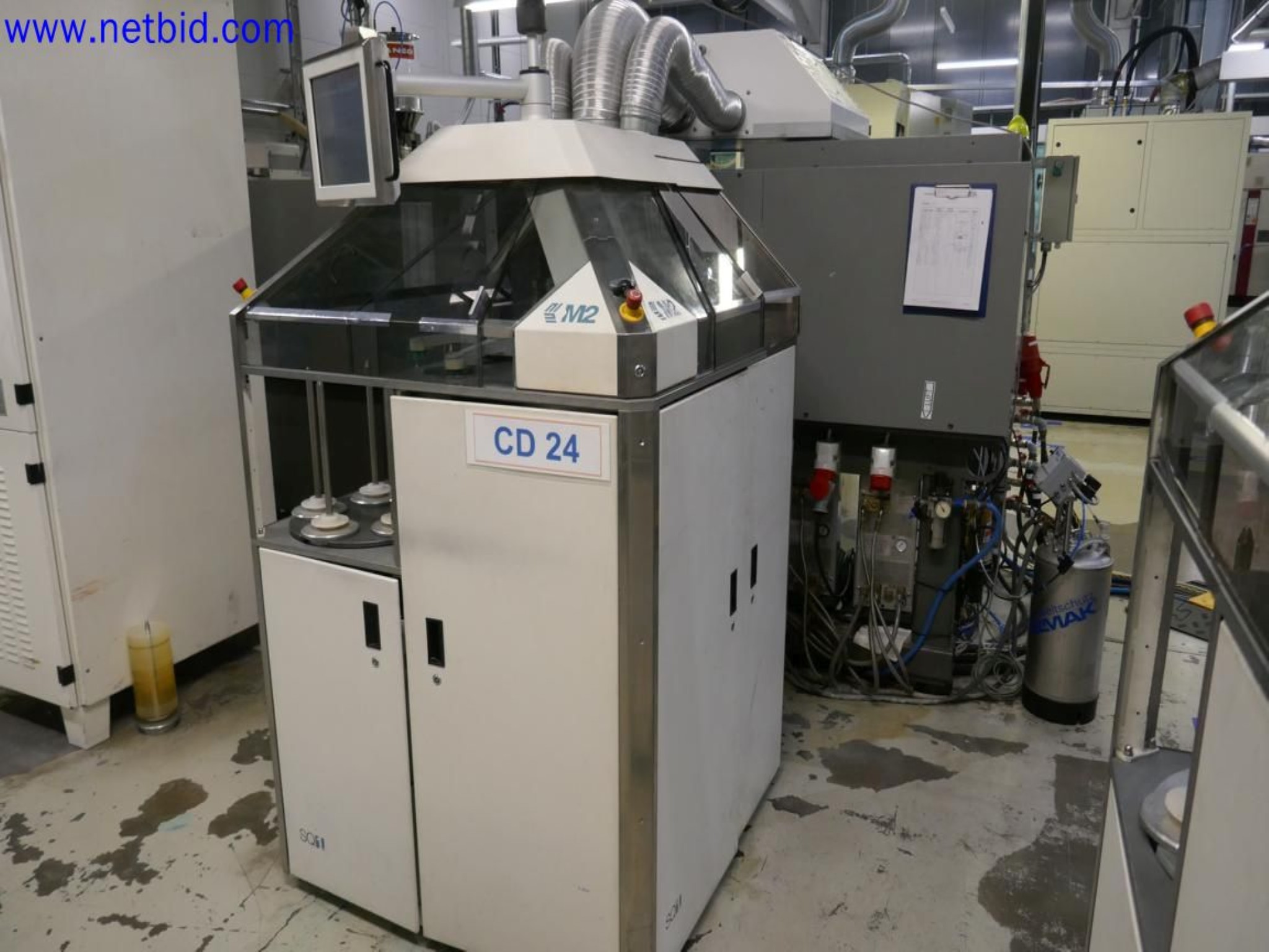 Maintained machines from the semiconductor industry, semiconductor production, CD production, DVD production-8