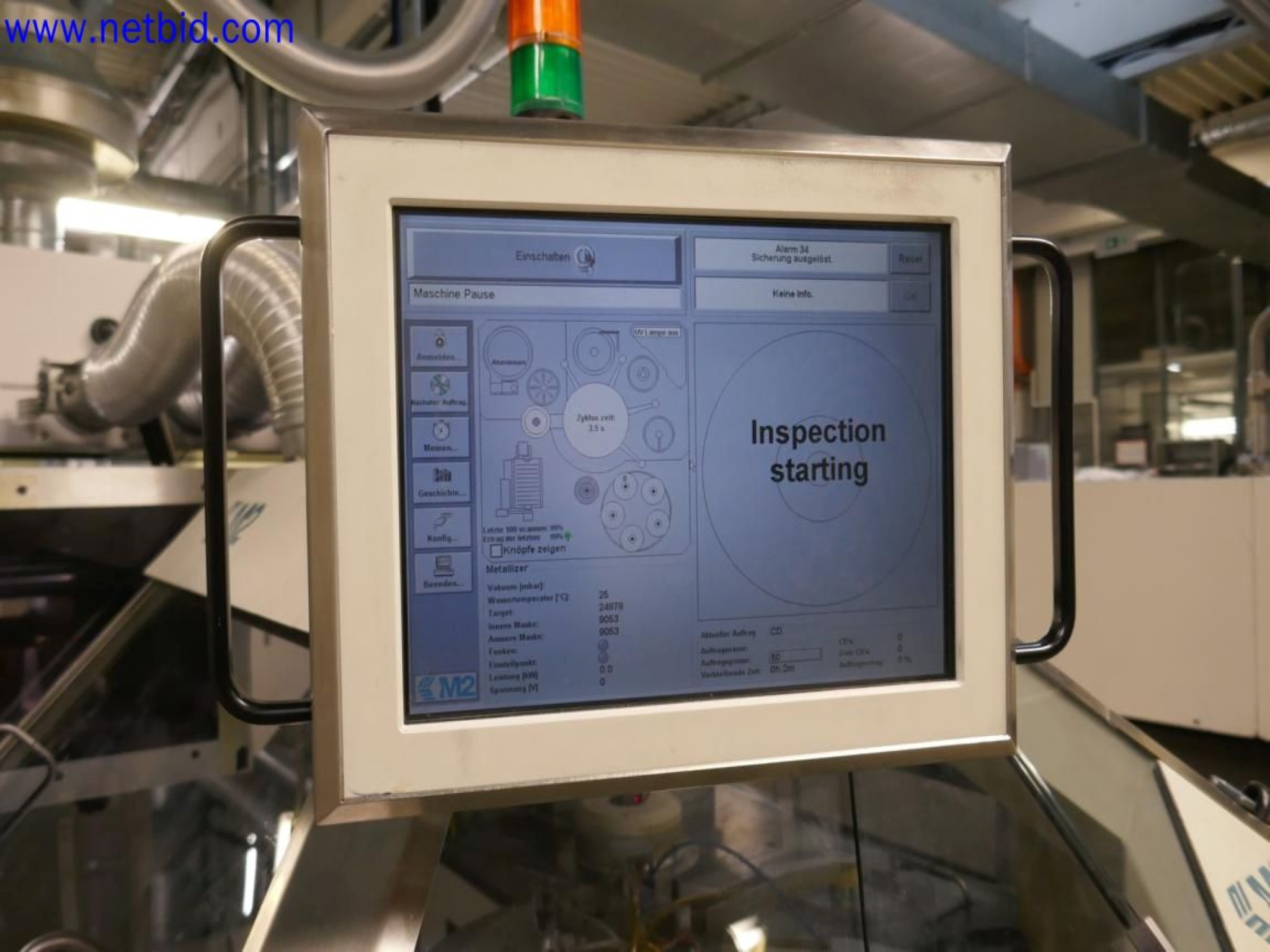 Maintained machines from the semiconductor industry, semiconductor production, CD production, DVD production-9