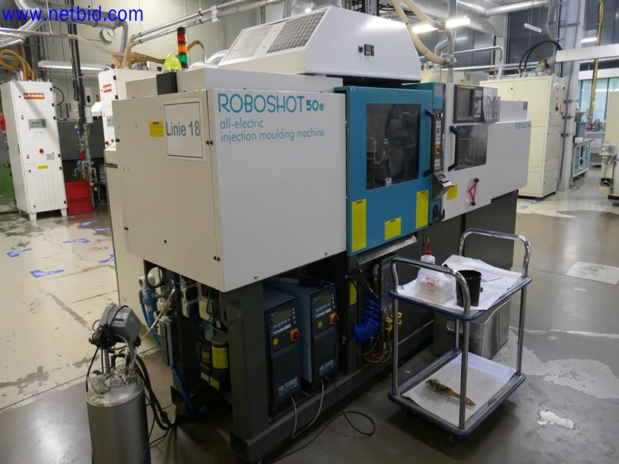 Maintained machines from the semiconductor industry, semiconductor production, CD production, DVD production-1