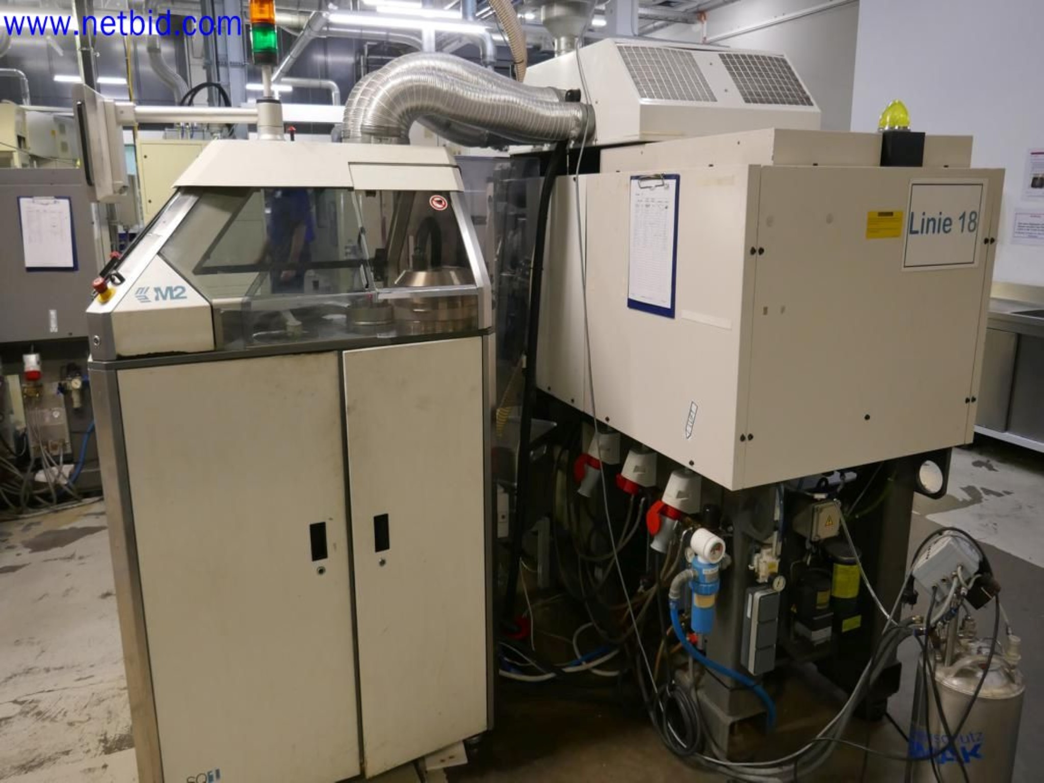 Maintained machines from the semiconductor industry, semiconductor production, CD production, DVD production-2