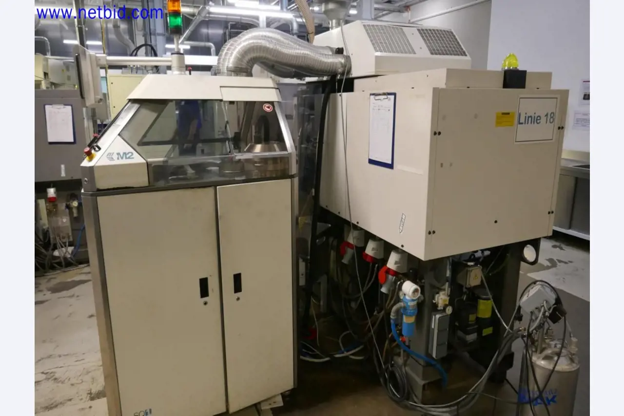 Maintained machines from the semiconductor industry, semiconductor production, CD production, DVD production-2