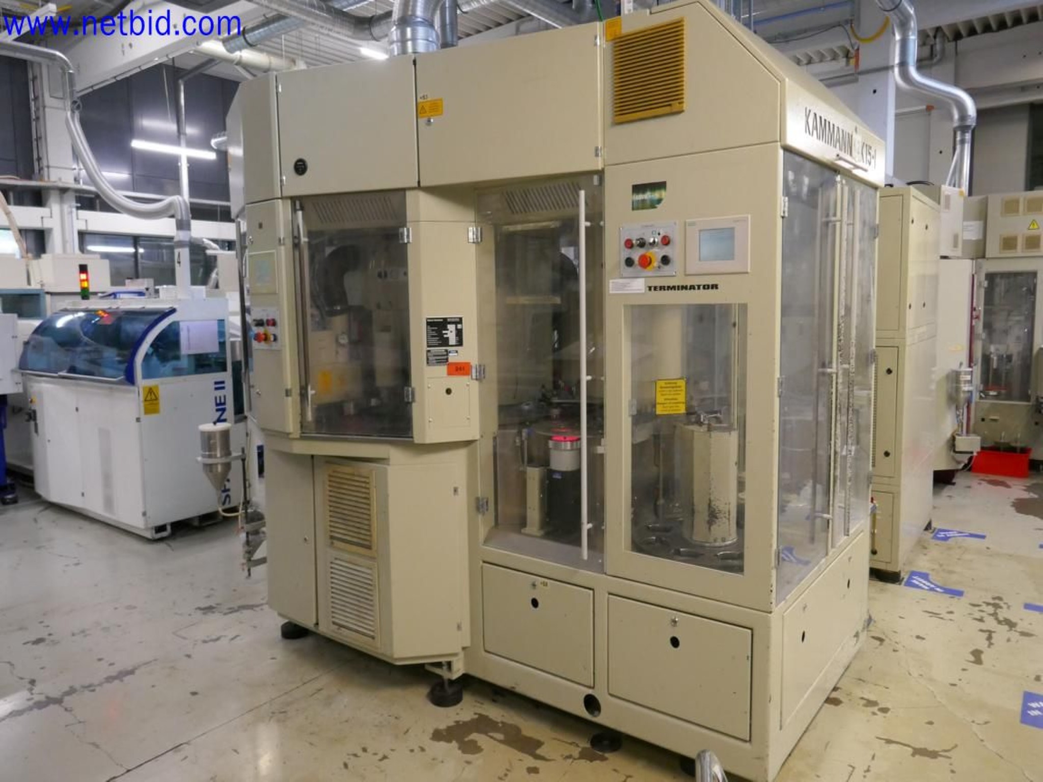 Maintained machines from the semiconductor industry, semiconductor production, CD production, DVD production-1