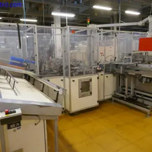 Blu-Ray disk packaging line (KVD10) Heino Ilsemann KVD-10