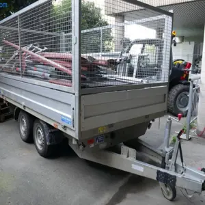 Double axle car trailer Agados 02B2 Tipper