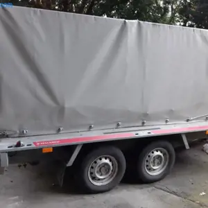 Double axle car trailer / low loader TEMARED DC Fahrzeugtransporter