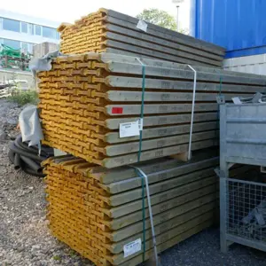 7 Paletten Wooden formwork beams Peri VT20 Alpha 20-135