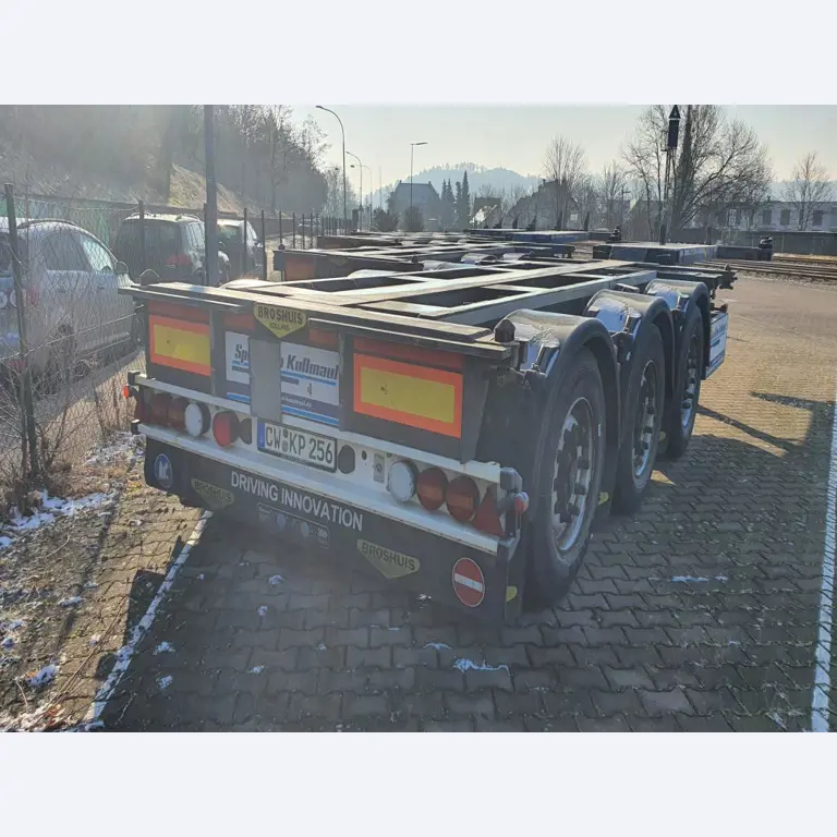 Opleggers - Wissellaadbakken - Containers - Heftrucks voor zwaar gebruik-1