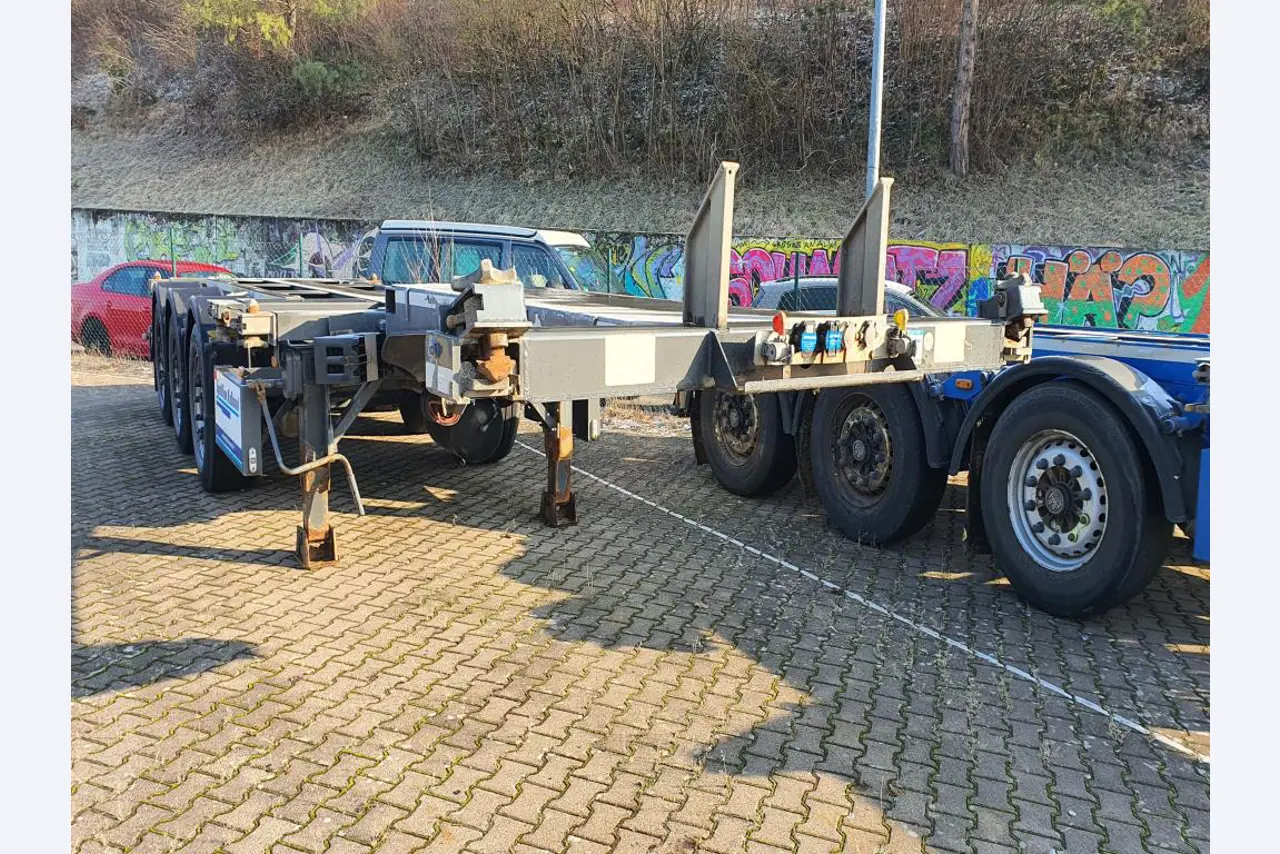 Opleggers - Wissellaadbakken - Containers - Heftrucks voor zwaar gebruik-2