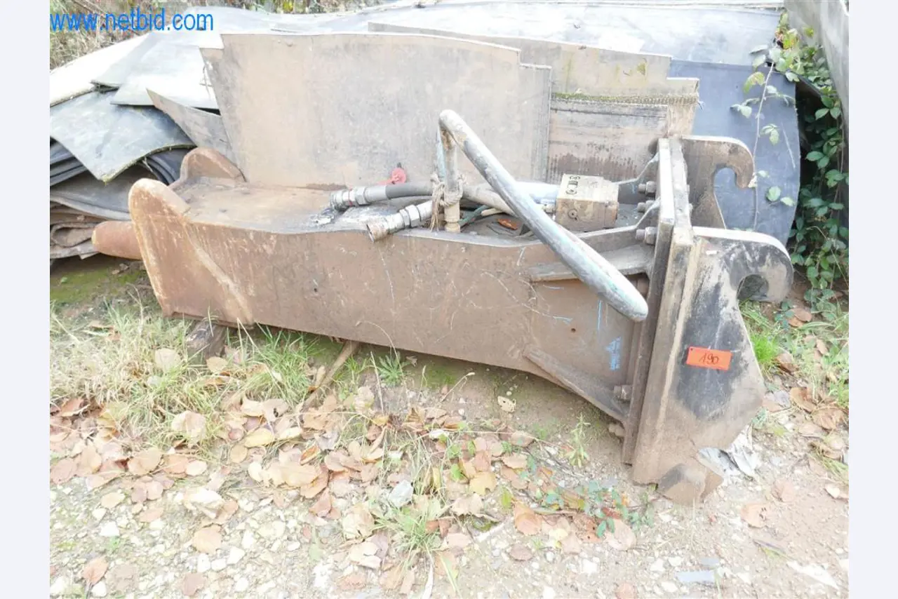 Máquinas e equipamento de uma empresa de construção de estradas-1