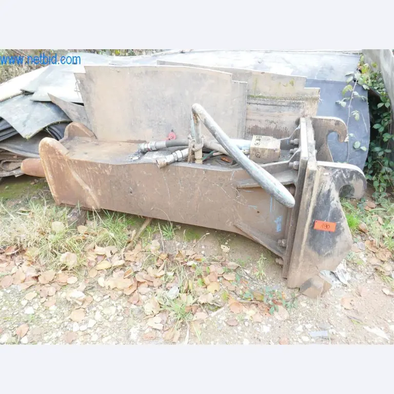 Máquinas e equipamento de uma empresa de construção de estradas-1