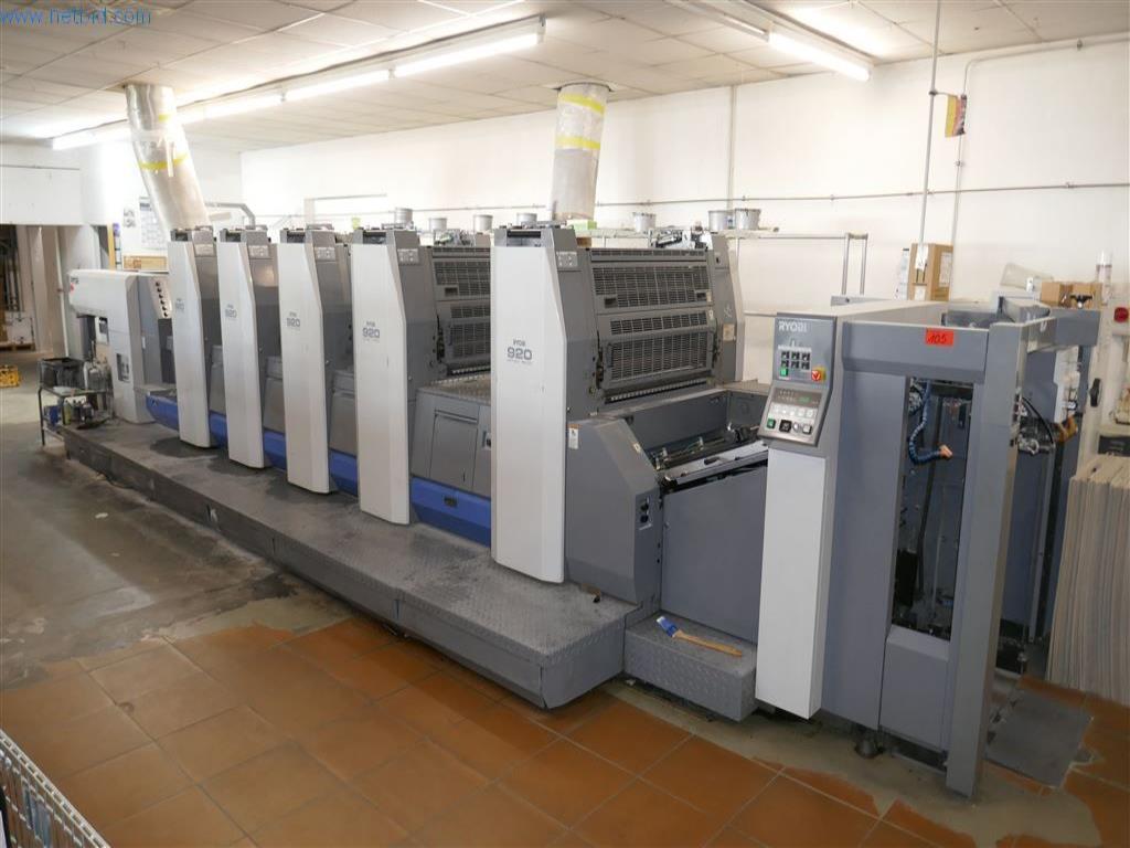 Equipement, fonds de roulement et parc de véhicules d'une imprimerie-13