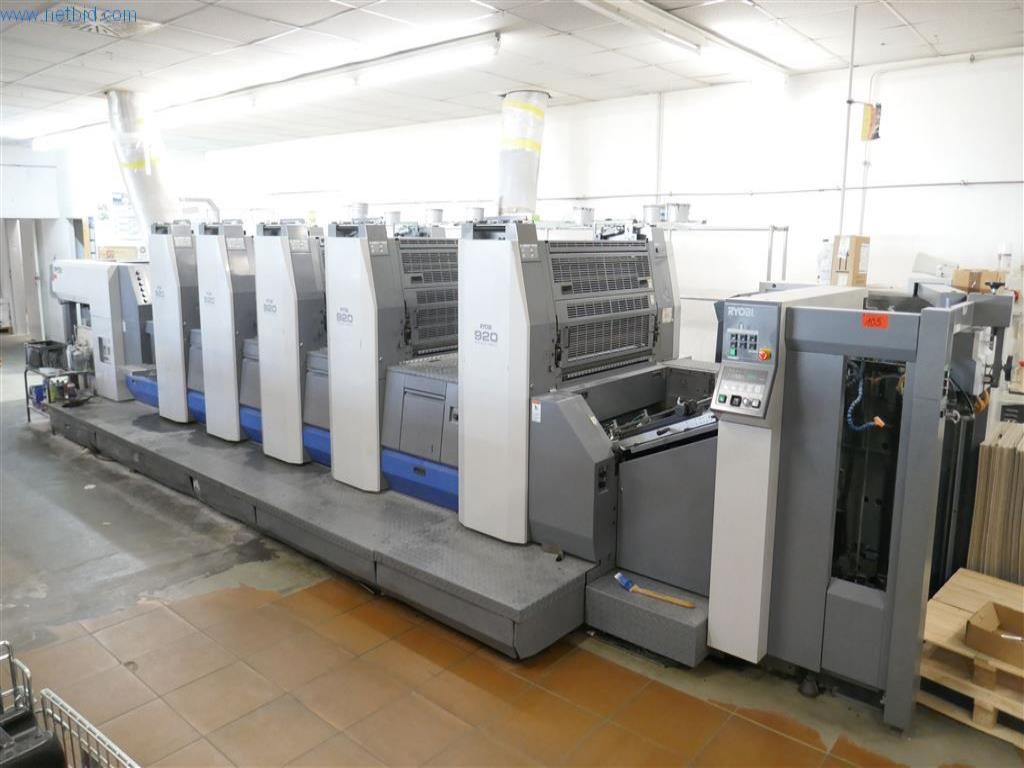 Equipement, fonds de roulement et parc de véhicules d'une imprimerie-2