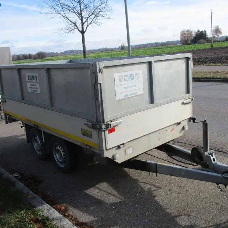 Central axle trailer (WITH contents) Eduard K4 Kipper 72/270 (3116-4-1OB30-270-P-72)