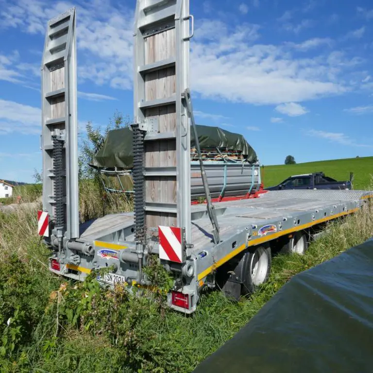 3-axle low loader - Knock down under reserve! Johann Demmler TÖ3