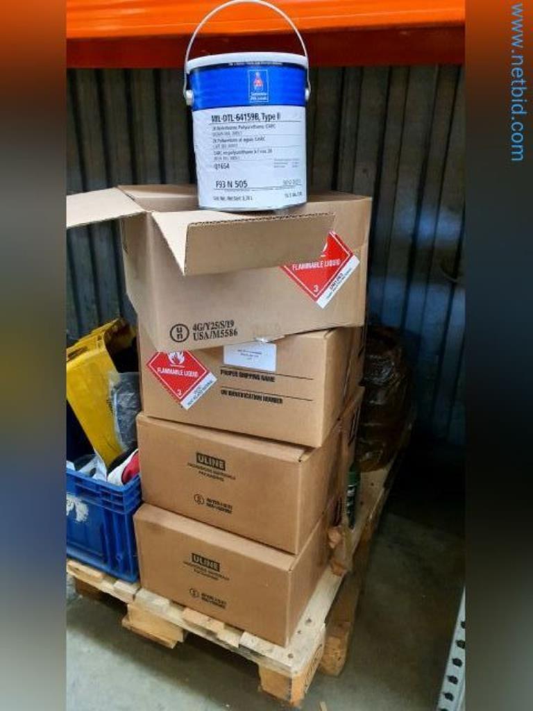 Lagerauflösung eines Dienstleistungsbetriebes, Fahrzeuge, Lagereinrichtung-2