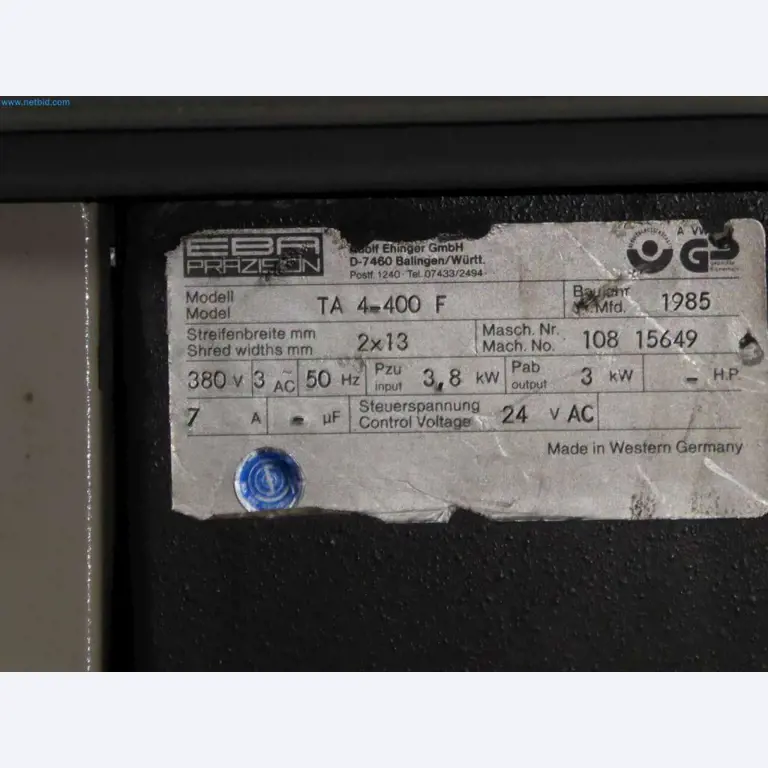 Magazijnliquidatie van een dienstverlenend bedrijf, voertuigen, magazijnuitrusting-3