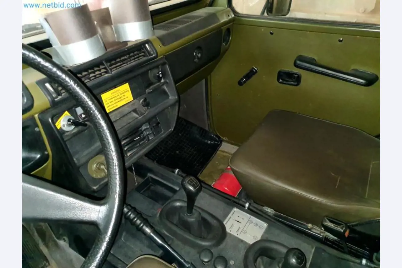 Warehouse liquidation of a service company, vehicles, storage equipment-15